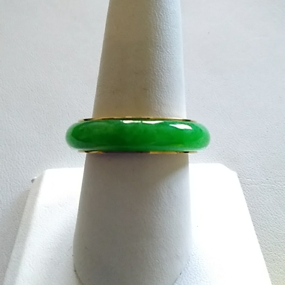 YG Jade Spinner Ring